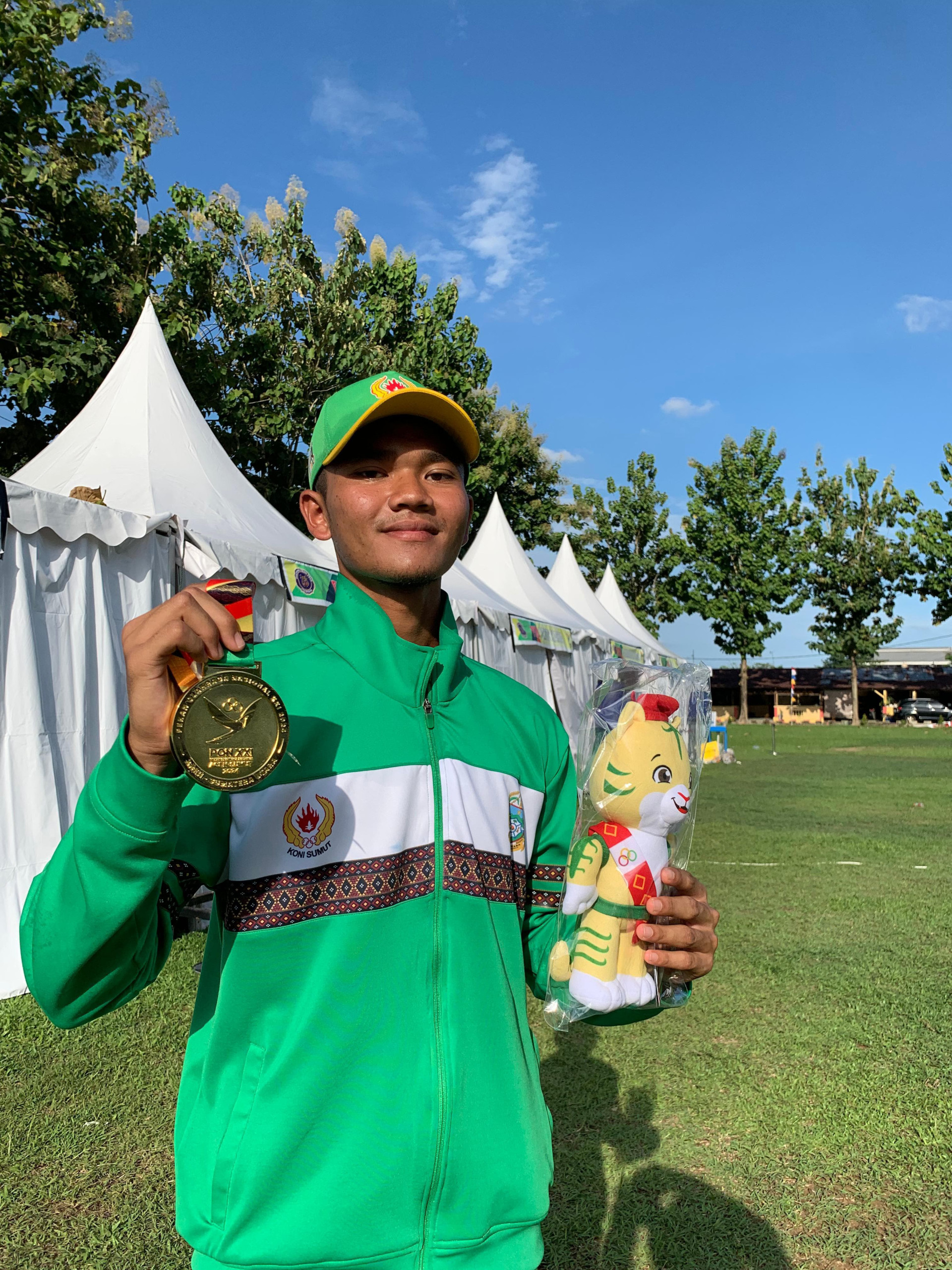 Zaky Nabil Fauz (Mechanical Engineering '23) Won a Medal at PON Aceh-North Sumatra 2024